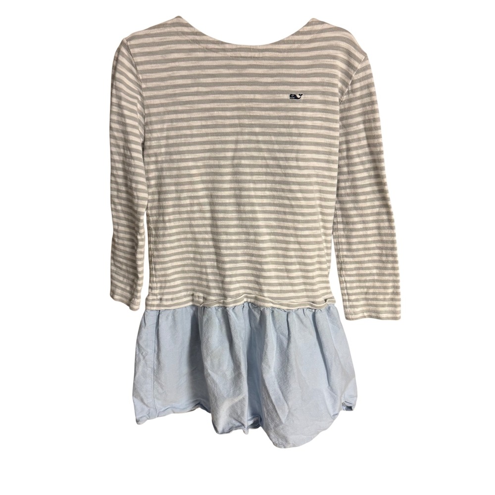 Vineyard‎ Vines Girls Striped Long Sleeve Dress  Size M 10/12